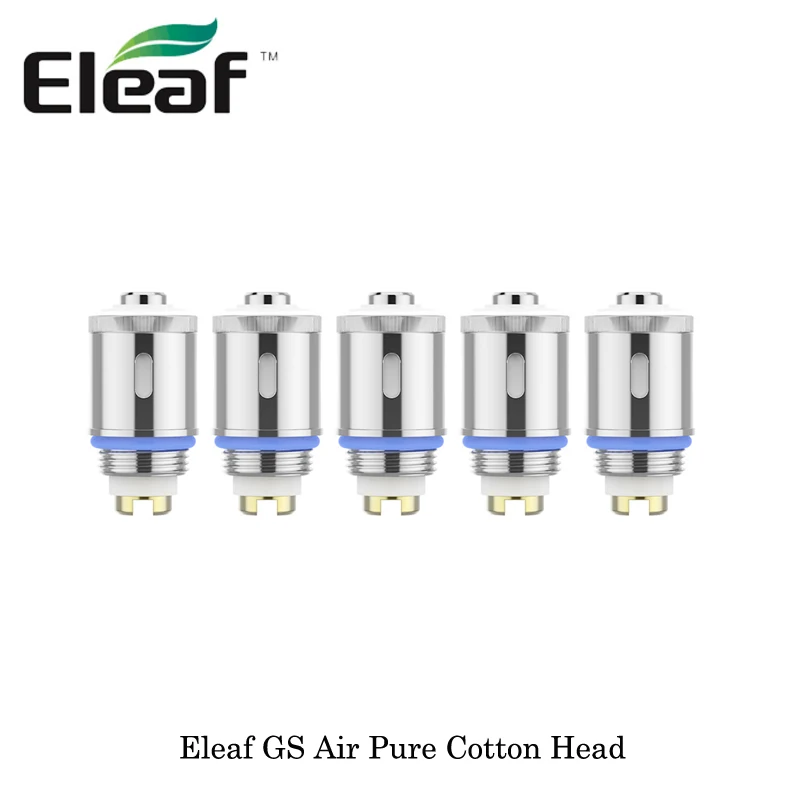 

(5pcs/lot) Eleaf GS Air Pure Cotton Head/TC Head For istick basic/ijust one/ijust Start Kit Vape Vaporizer Electronic Cigarettes