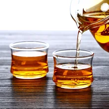 6 шт. стеклянная чашка набор 40 мл китайский кунг-фу кружка творческая посуда