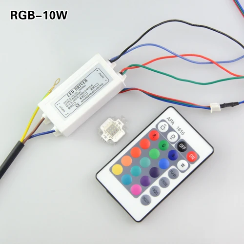 Светодиодный RGB чип 10 Вт 20 30 50 100 Золотой провод чипы лампы медный кронштейн с