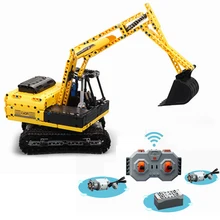 Rc DIY Motorized Excavator Building Blocks kit Bricks Set Classic City Model Kids Toys Gift Remote Control Building Block Truck Rc DIY Motorized Excavator Building Blocks kit Bricks Set Classic City Model Kids Toys Gift Remote Control Building Block Truck