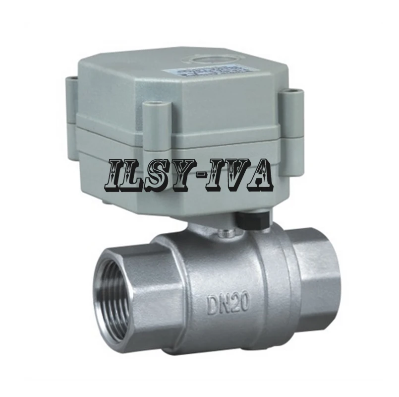 Шаровой клапан с мотором DN20 G3/4 &quot 2018 DC24V SS304 | Обустройство дома