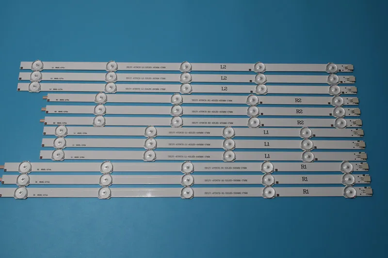 100% в виде бабочек, новинка, 12 шт./лот 47 "LG 47LN519C-CC светодиодный Замена полоса 6916l-1174a 6916l-1175a 6916l-1176a 6916l-1177a