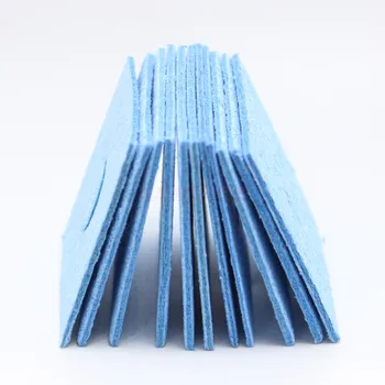 

10pcs New Arrival Clean Tool High Temperature Enduring Condense Electric Solder Welding Soldering Iron TIp Cleaning Sponge