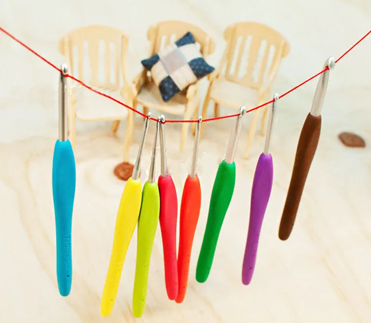 Good quality wool Crochet,knitting Crochet,Wool weaving tools,2pcs/lotin Sewing Tools