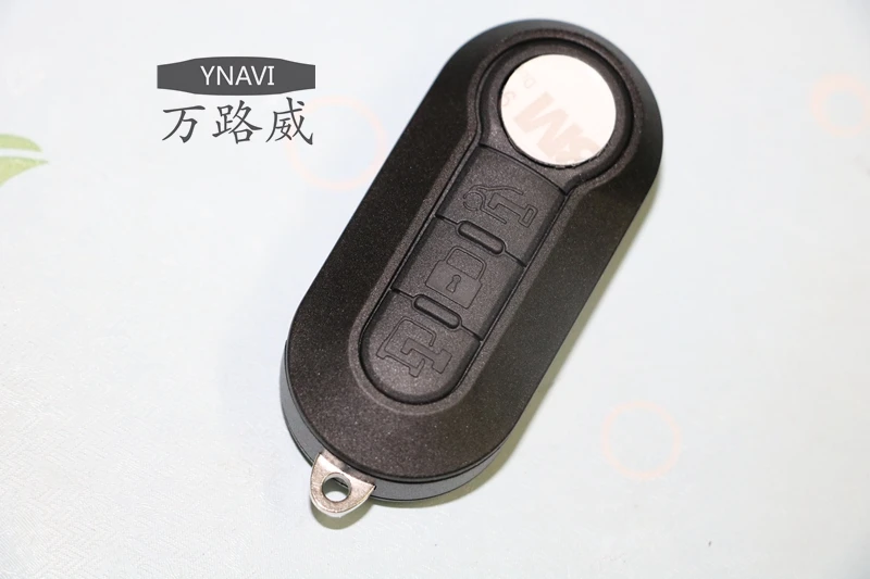 

YNAVI 3 Buttons Flip Remote Key COMBO Case Shell Cover Housing For Fiat Lancia Ypsilon Panda Punto Bravo Car Alarm Keyless Entry