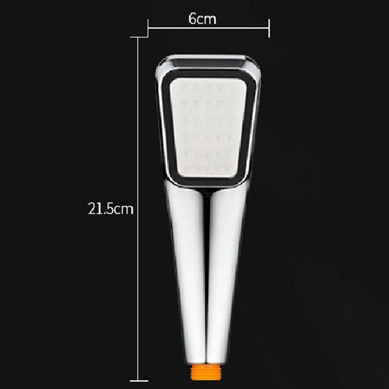 

300 Holes High Pressure Shower Head Powerfull Boosting Spray Bath Water Saving Practical Durable Shower Faucets