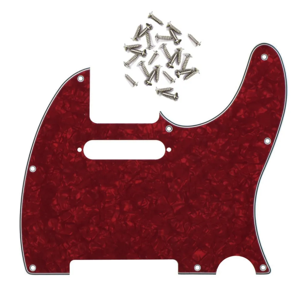 Free Shipping! 4ply 8holes Tele Guitar Pickguard Pickguard For
