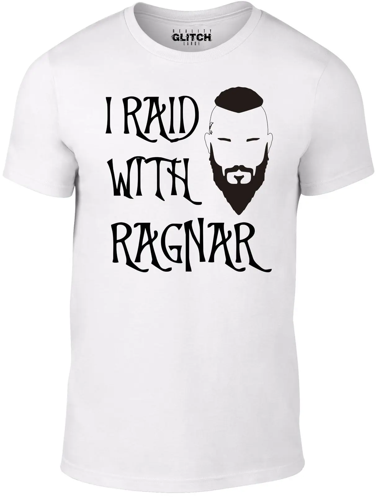 Я Raid с Ragnar ФУТБОЛКА ВДОХНОВЛЕННЫЙ Викинги ТВ серии Norse Лодброк Легенда Лето