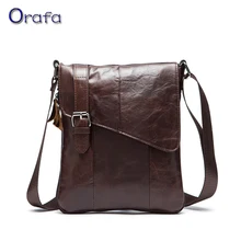 2016 New Hot Sale Genuine Leather Men Bags Men’s Casual Travel Bag Man Crossbody Shoulder Handbag Belt Messenger Men Bags
