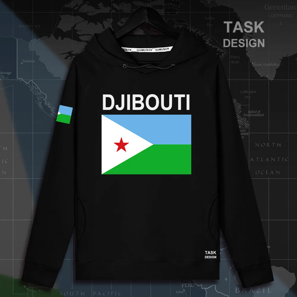 

Djibouti DJI Djiboutian DJ mens hoodie pullovers hoodies men sweatshirt streetwear clothing hip hop tracksuit nation flag Spring