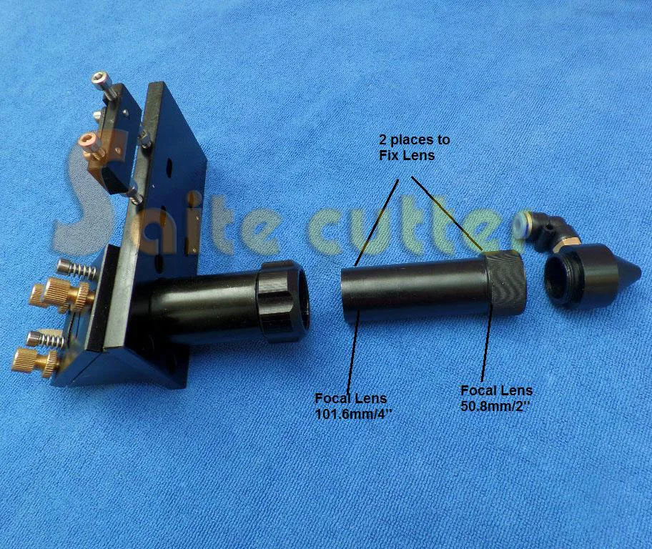 CO2 лазерная головка набор интегративный Фокус объектив 20 мм диаметр Крепление для лазерного зеркала 50,8 мм FL гравер резак машина лазерная резка гравировка