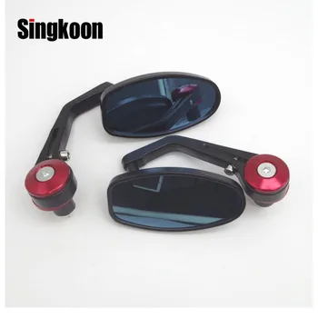

22mm 7/8'' Motorcycle Accessories Mirror Scooter Motorbike Rearview bar End Mirrors FOR kawasaki versys 650 ducati Yamaha Honda