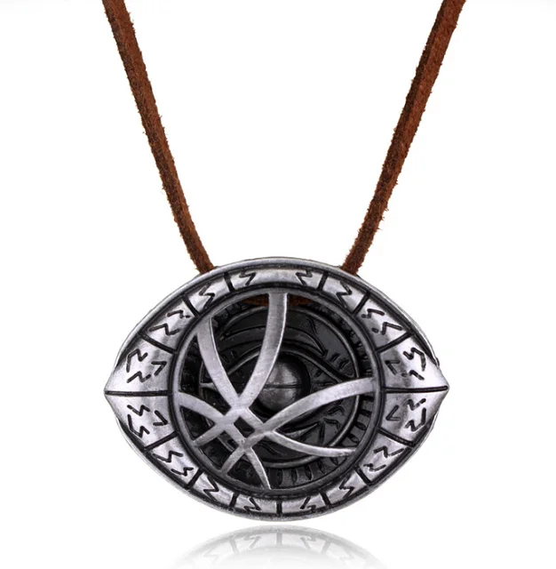 1Pcs Hot Sell Fantasy Film Doctor Strange Necklaces Pendants Vintage Dr