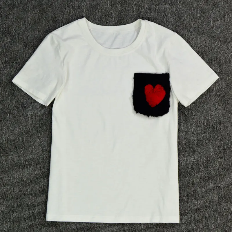 Summer Women Pure White T-shirt Short Female Tops free shipping | Женская одежда