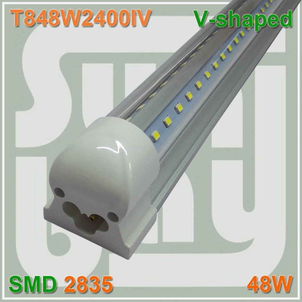 Free shipping V shaped T8 Integrated font b Tube b font font b bulb b font