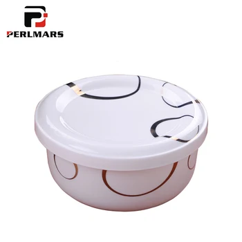 

Modern Lunch Rice Box Ceramic Bone China Bowl with Lid Kit / Home Dinnerware Tableware Salad Fruit Bowls Soup Noodles Holder