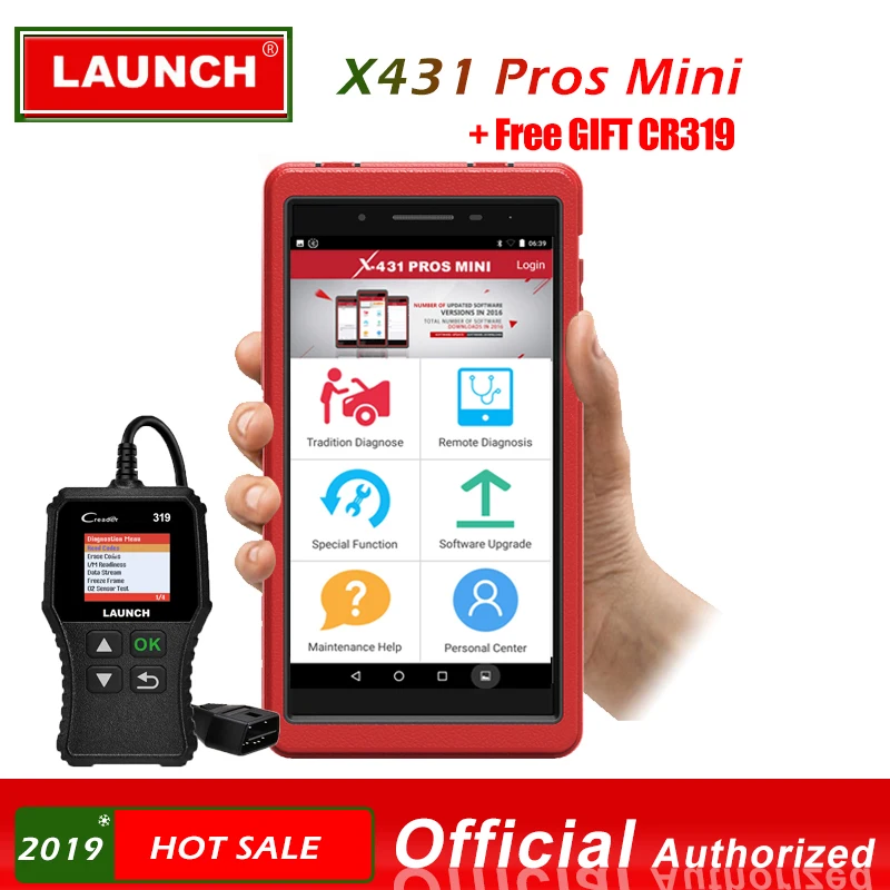 

LAUNCH X431 PRO PROS MINI OBD2 Scanner Bluetooth WIFI Car Diagnostic Scanner Tool ECU Coding Automotive Tools as Launch x431 V 8