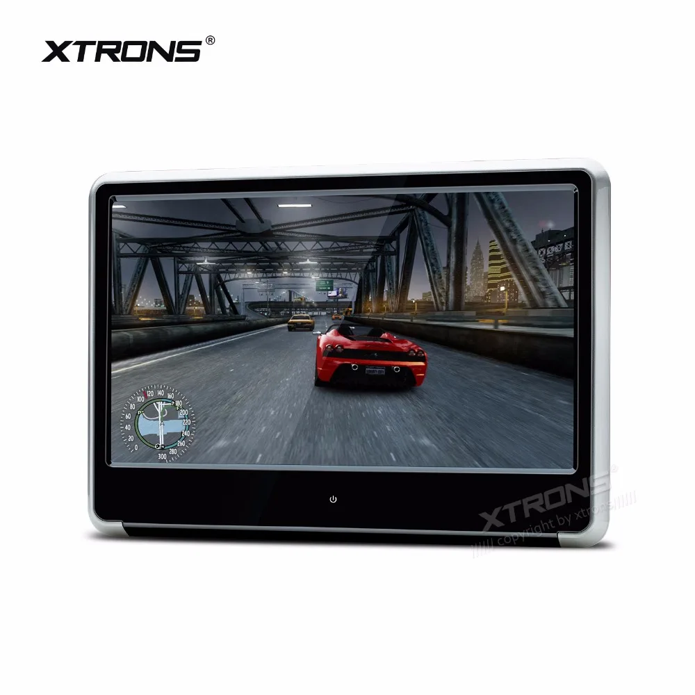 Flash Deal XTRONS 1pc Monitor 11.6 inch HD Digital TFT IPS Touch Panel 1080P Video Car Headrest DVD Player with HDMI Port FM-TX USB GAME 2