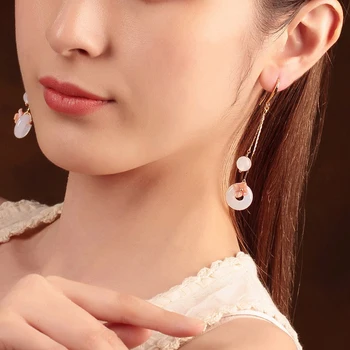 

Fashion Earring For Women Handmade Accessories Wedding Jewelry Chinese Style Bijoux Femme