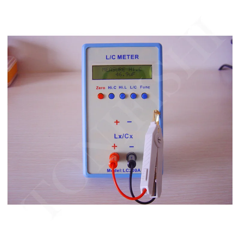High precision inductance capacitance meter LC200A hand held inductance