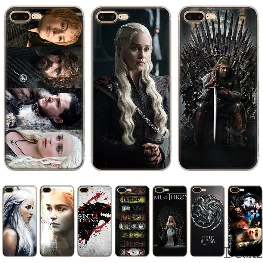 Phone Case Game Of Thrones House Targaryen For Apple iPhone 8 7 6 6S ...