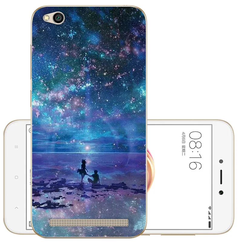 CaseRiver Мягкий ТПУ чехол для 5 0 &quotXiaomi Redmi 5A силиконовый с рисунком защитный Xiaomi 5A|case