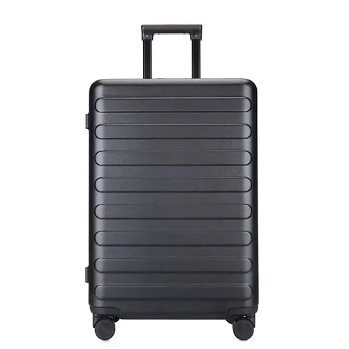 KLQDZMS 20/24 дюймов чемодан на колесиках на колеса багаж для деловых поездок Чемодан ПК Спиннер чемодан на колесиках Сумки на колесиках - Цвет: black