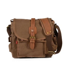 Холст Crossbody сумка Для мужчин Военная Униформа армии Винтаж Курьерские сумки Сумка Повседневное Дорожные сумки ys1344