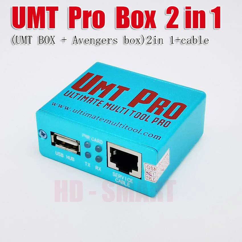 Последняя версия UMT Pro Box (UMT BOX + коробка Мстители) 2in 1 + кабель Бесплатная доставка