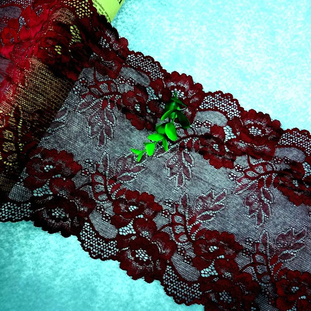 119 различные стили расширяются эластичные кружева цветок нейлон кружева планки одежды швейная ткань аксессуары для одежды tissu dentelle