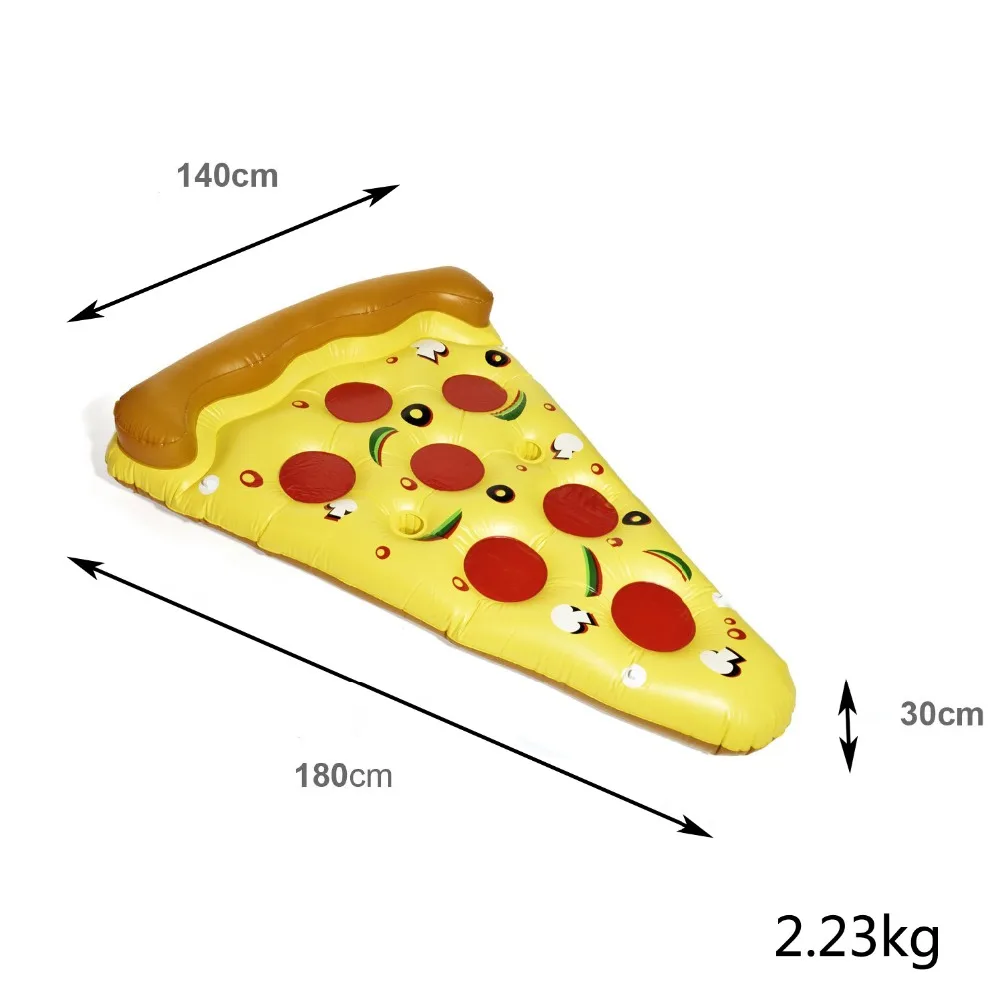 Надувной бассейн для пиццы, Открытый плавательный бассейн, вечерние, гигантский, для пиццы, плавающий ряд, ПВХ, плавающий круг, водный поплавок для взрослых и детей