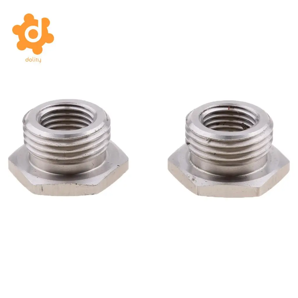 Stainless Steel O2 Sensor Plug Adapter 18mm to 12mm Exhaust Pipe for  