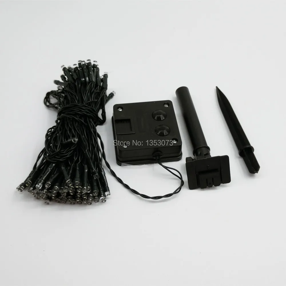 12M Solare Lights Outdoor Solar Powered LED String Fairy automatic Garden waterproof Christmas 1-4
