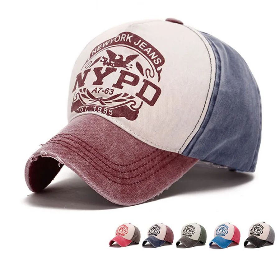 2016 Unisex Fashionable Letter Baseball Caps Casual Adjustable Baseball Caps Popular Outdoors