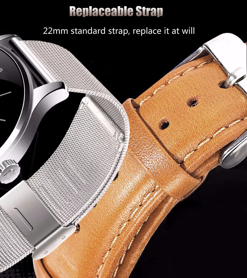 K88H Japan and Korea Version MTK2502 Bluetooth 4.0 Smart Watch Heart Rate Track Wristwatch