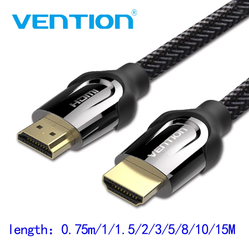 Vention HDMI Cable HDMI to HDMI 2.0 Cable 4K for Xiaomi Projector Nintend Switch PS4 Television TV Box xbox 360 3m 8m Cable HDMI