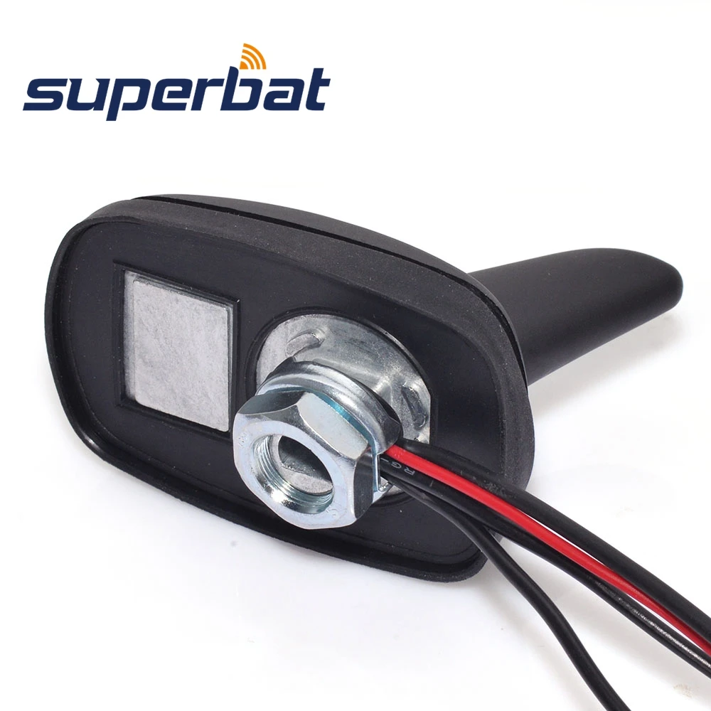 Superbat DAB/FM Car Digital Radio Amplified Aerial with GPS Roof Mount Antenna and SMA Aerial Replacement Cable for Auto DAB Superbat DAB/FM Car Digital Radio Amplified Aerial with GPS Roof Mount Antenna and SMA Aerial Replacement Cable for Auto DAB