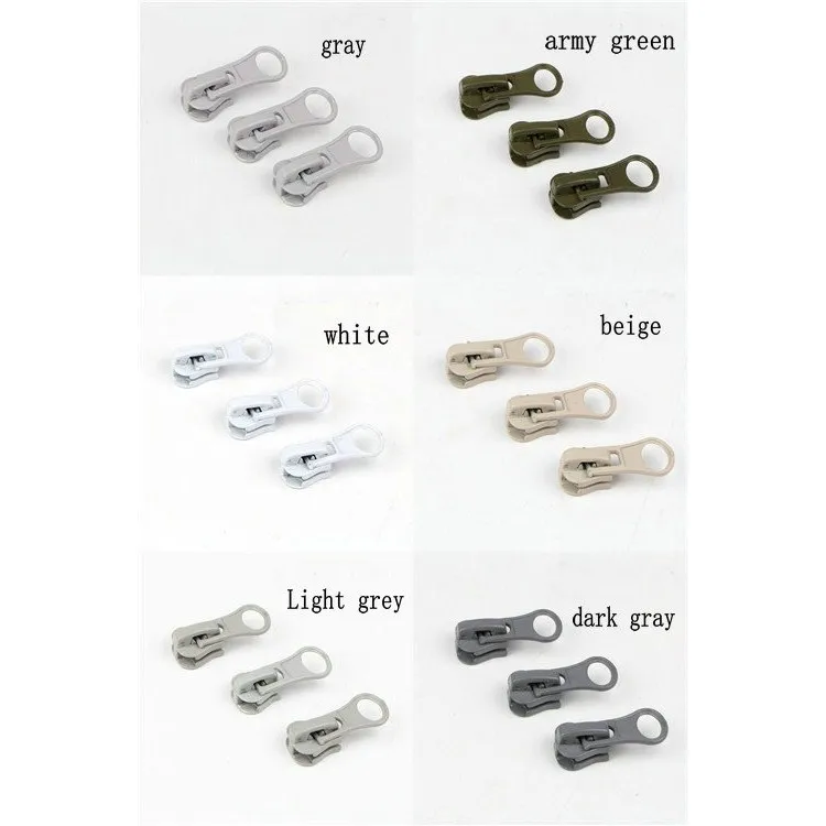 Zipper Sliders 5# resin Zipper Sliders tent Luggage Coat jacket clothes zipper puller DIY sewing handmade accessories 20pcs/lot