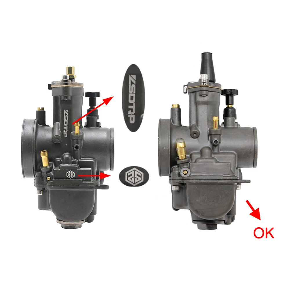 ZSDTRP a класс Мотоцикл 28 30 32 34 мм OKO карбюратор PWK Carburador Подходит для Honda Yamaha Dirt Bike 125cc