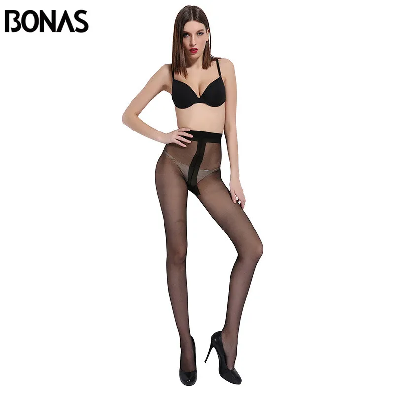 BONAS 15D колготки женские Nylons тонкие устойчивые к разрыву нейлоновые трусики T