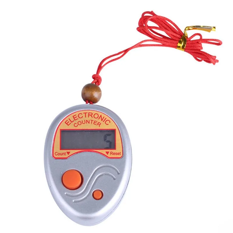 Электронный цифровой Ручной tally counter clicker LCD 5 значный ручной палец Tally Counter Clicker