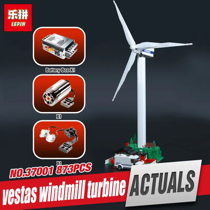 

DHL 37001 Creative Series The Vestas Windmill Turbine Set Children Building Blocks Bricks Toys Model compatible legoing 4999