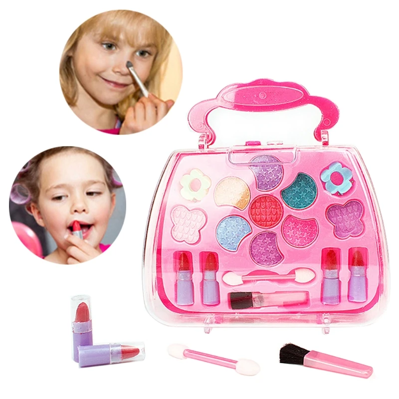 

1 Set High Quality Girls Make Up Game Toy Set Plastic Miniature Pretend Play Box Funny Lovely Gifts