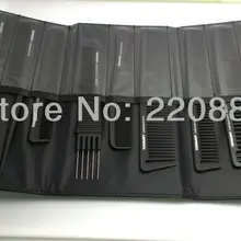 Углеродного волокна волос гребень в укладке волос гребень GIC-HB519 антистатический+ термостойкие 9 шт./пакет