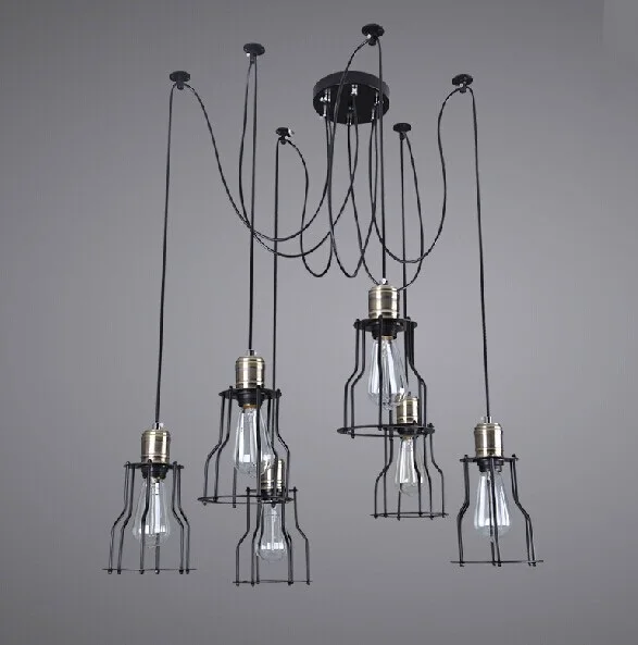 

Retro industry rural industrial creative restoring ancient ways American meals pendant lights American country GY171