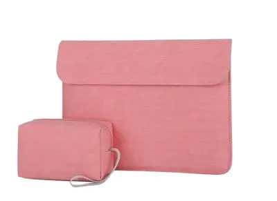 pink sets PU кожаный чехол для ноутбука 15,6 Для Macbook Air 13 чехол Pro retina 11 14 15 сенсорная панель для Xiaomi lenovo для женщин и мужчин чехол - Цвет: pink sets