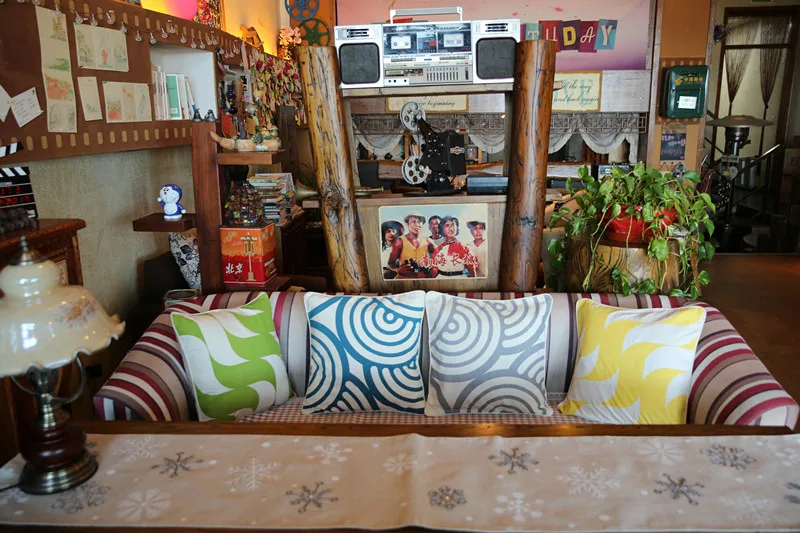 

Printed Decorative Cushion Chair Sofa Creative Starfish seat cushion Pillow Housse de coussin