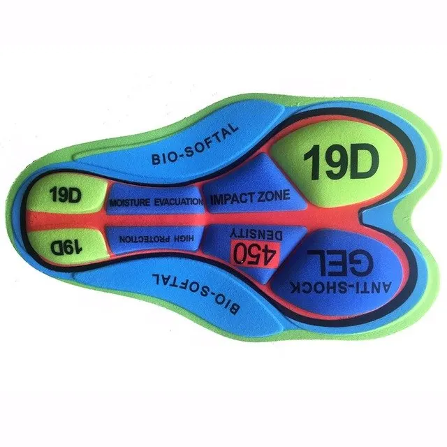 Cycling Shorts Cushion Breathable 9D 12D 19D 20D Cycling Gel Pad MTB