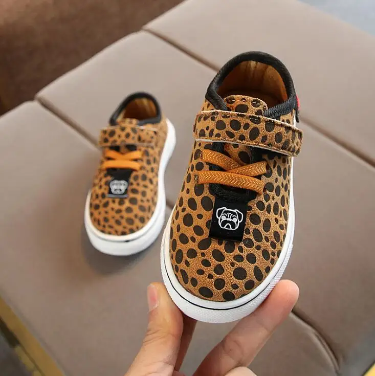 

Kids Sport Shoes Chaussure Enfant Girls Boys Shoes New Autumn Spring Leopard Kids Sneakers Breathable Flat Children Sneaker