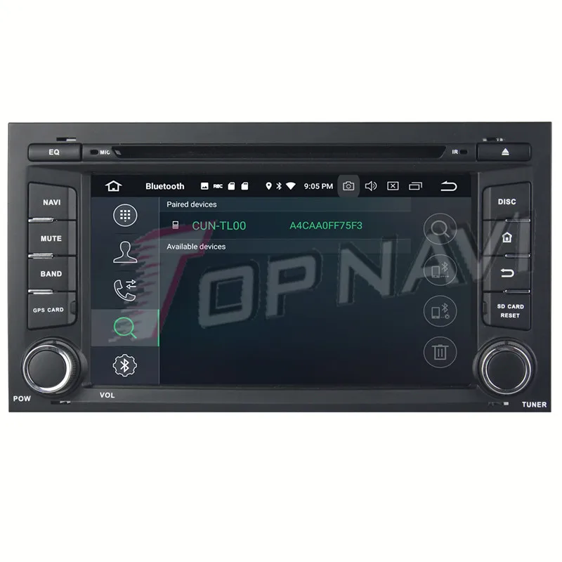  Topnavi 7'' Android 9.0 Car DVD Media Center Auto CD Player For Seat LEON 2014 Audio Radio Stereo 2